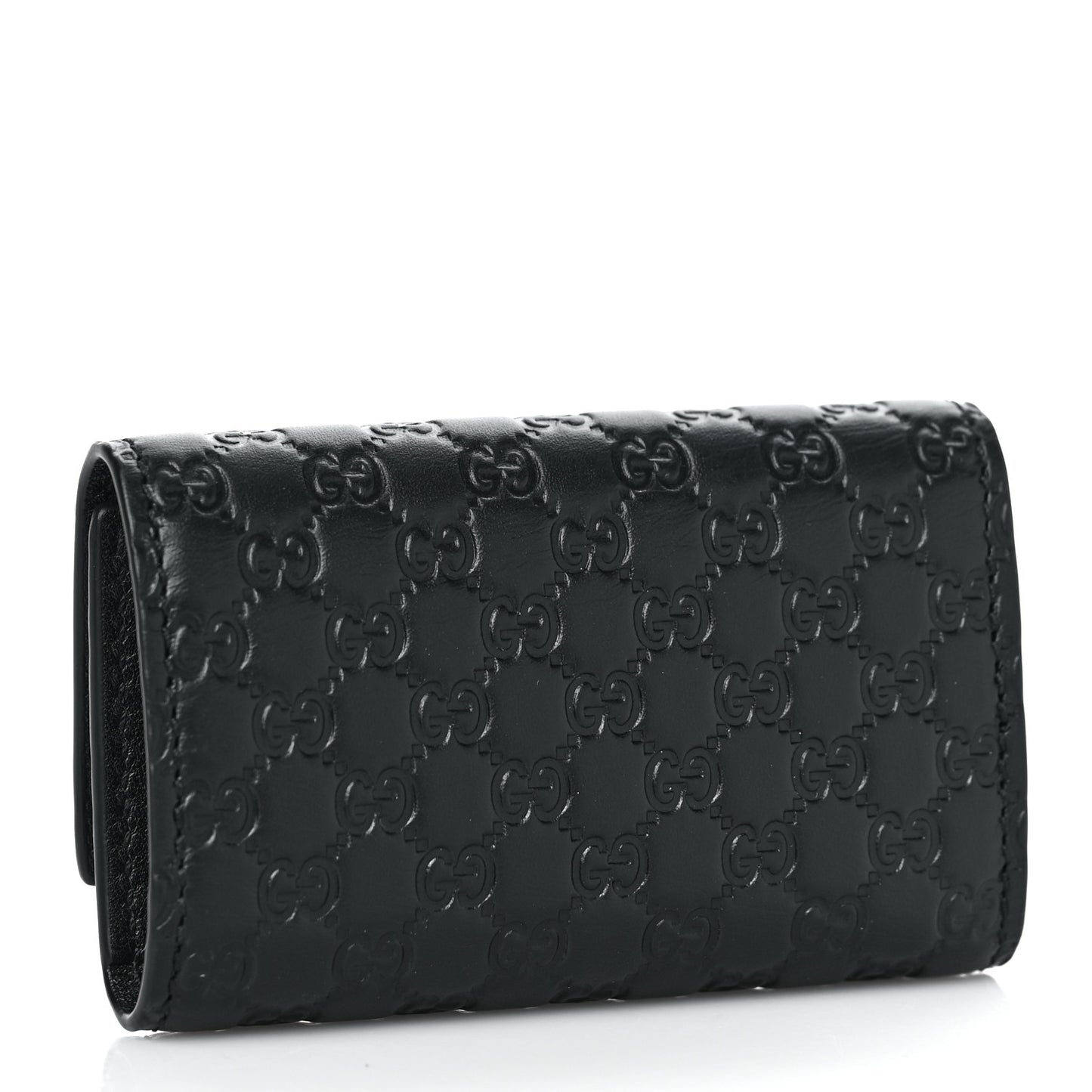 Microguccissima 6 Key Holder Case Black