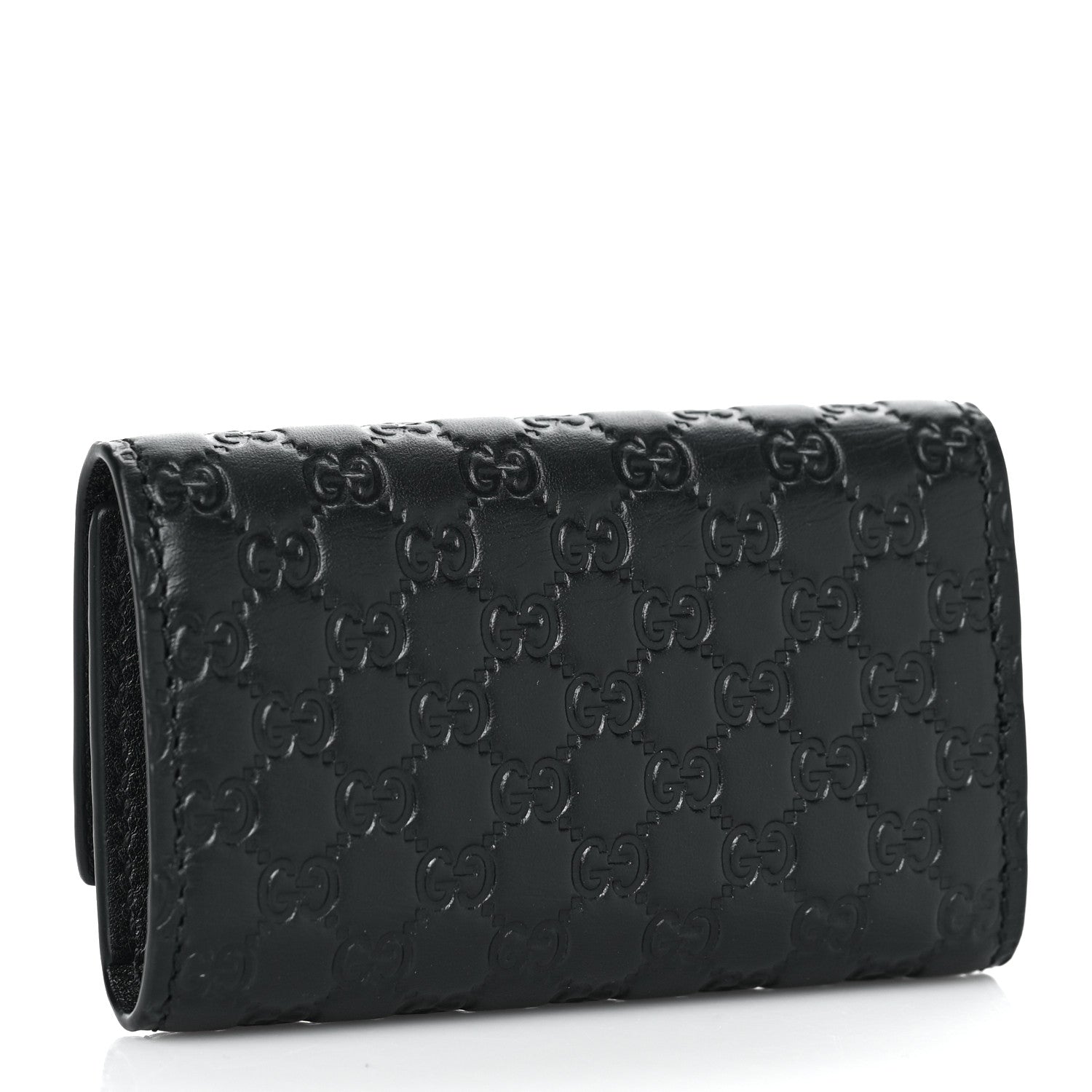 Gucci Microguccissima 6 Key Holder Case Black 3 of 9