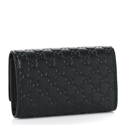 Gucci Microguccissima 6 Key Holder Case Black 3 of 9