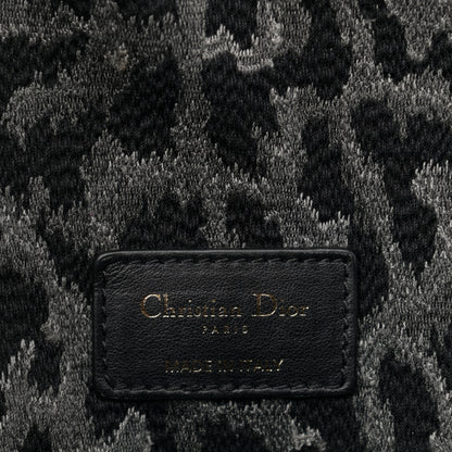 Christian Dior Velvet Mizza Embroidered Medium Caro Bag Gray 8 of 10