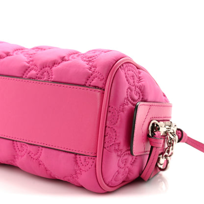 Gucci Nylon Calfskin Enamel GG Matelasse Mini Bowler Bag Lovely 10 of 10