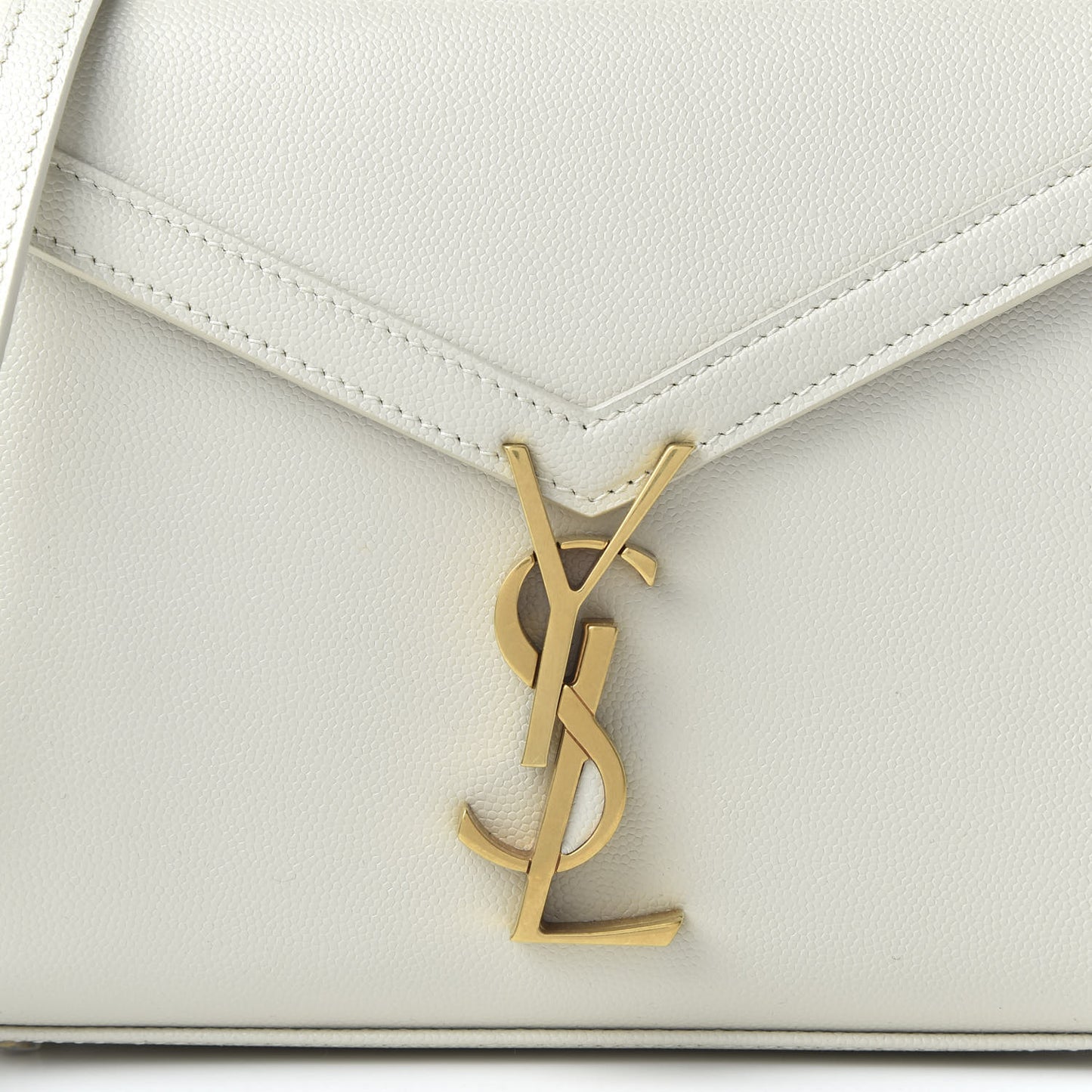 Grain de Poudre Mini Classic Monogram Cassandra Top Handle Vintage White