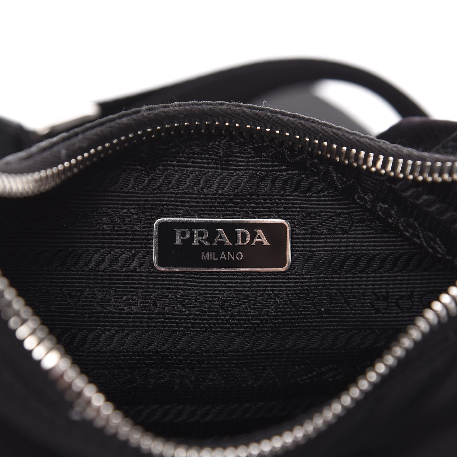 Prada Nylon Re-Edition 2005 Shoulder Bag Black 5 of 10