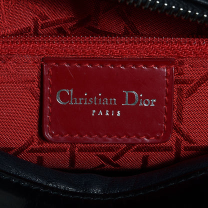 Christian Dior Patent Cannage Medium Lady Dior Black 6 of 9