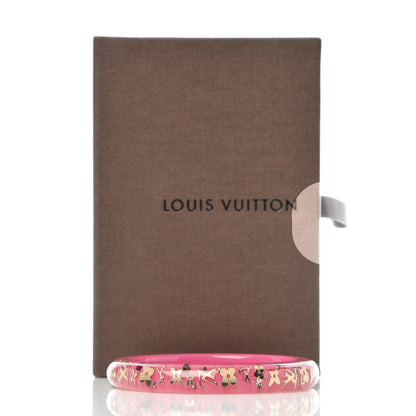 Louis Vuitton Resin Swarovski Medium Inclusion Bracelet PM Framboise 4 of 4