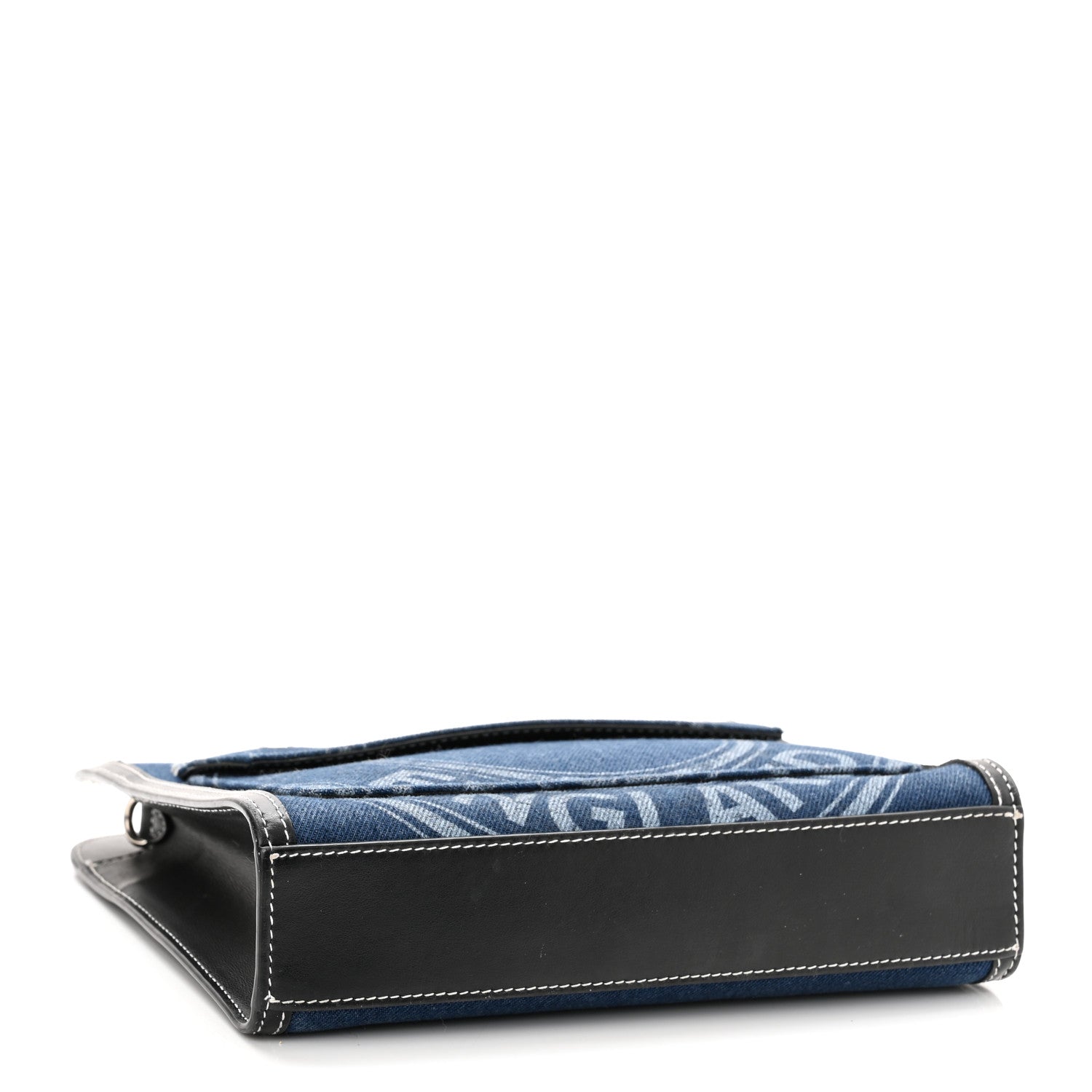Burberry Denim Smooth Calfskin Mini Pocket Bag Blue 4 of 10