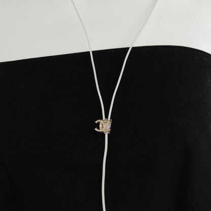Chanel Swarovski Crystal CC Star Earphone Charms Gold 5 of 8