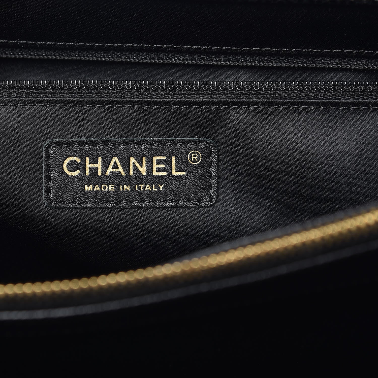 Chanel Caviar Quilted XL Grand Shopping Tote GST Black 8 of 10