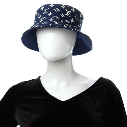 Louis Vuitton Monogram LV Escale Bucket Hat M Blue 2 of 6