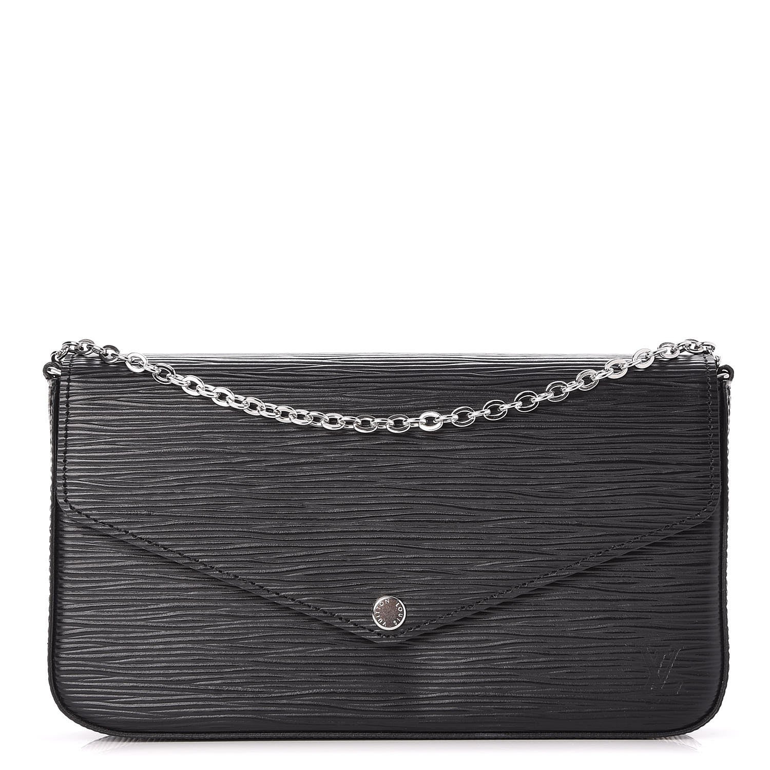 Louis Vuitton Epi Pochette Felicie Black 1 of 8