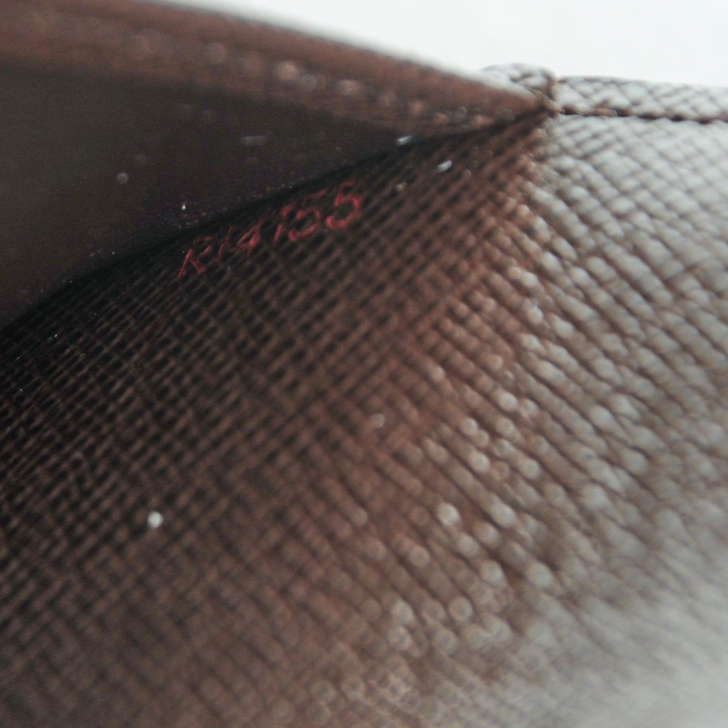 Damier Ebene Large Ring Agenda Cover