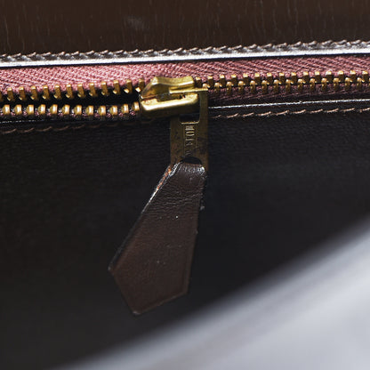 Hermes Box Kelly Retourne 28 Chocolate 9 of 35