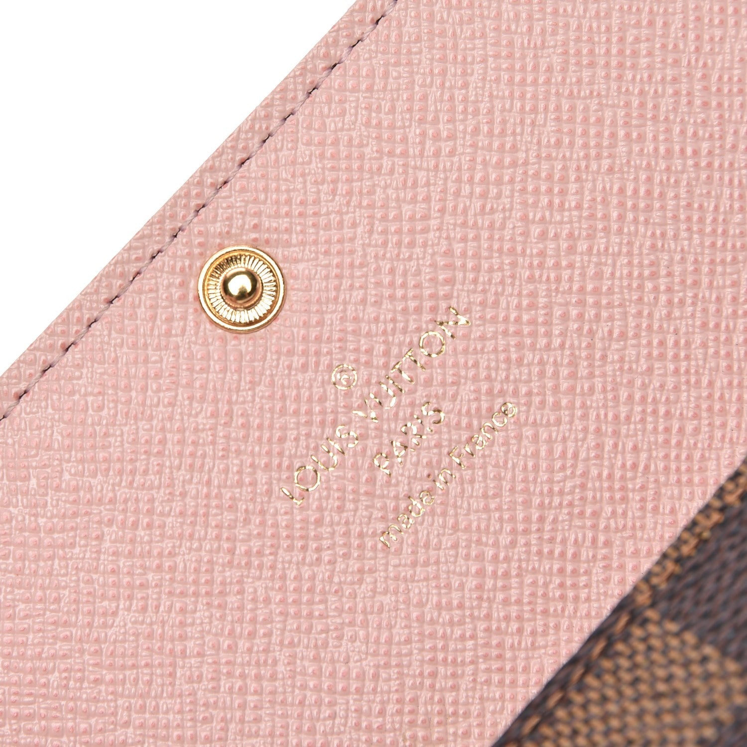 Louis Vuitton Damier Ebene Multicles 6 Key Holder Rose Ballerine 5 of 9