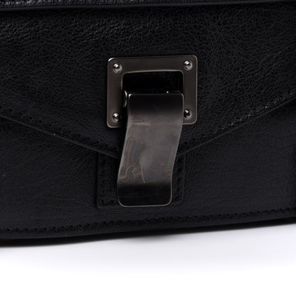 Proenza Schouler Lambskin PS1 Pochette Clutch Black 10 of 12