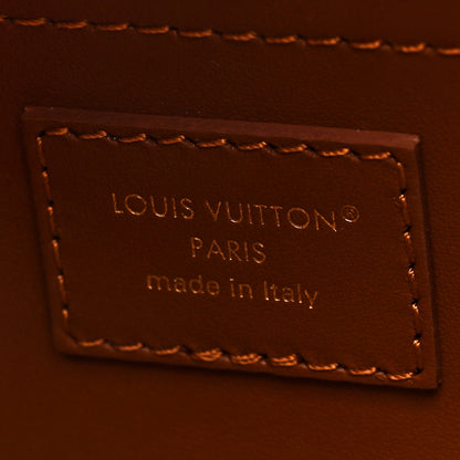 Louis Vuitton Rattan Ostrich Speedy Bandouliere 20 Tan 6 of 9