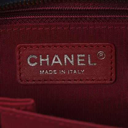 Chanel Aged Calfskin Quilted New Medium Gabrielle Hobo Navy Black 6 of 10