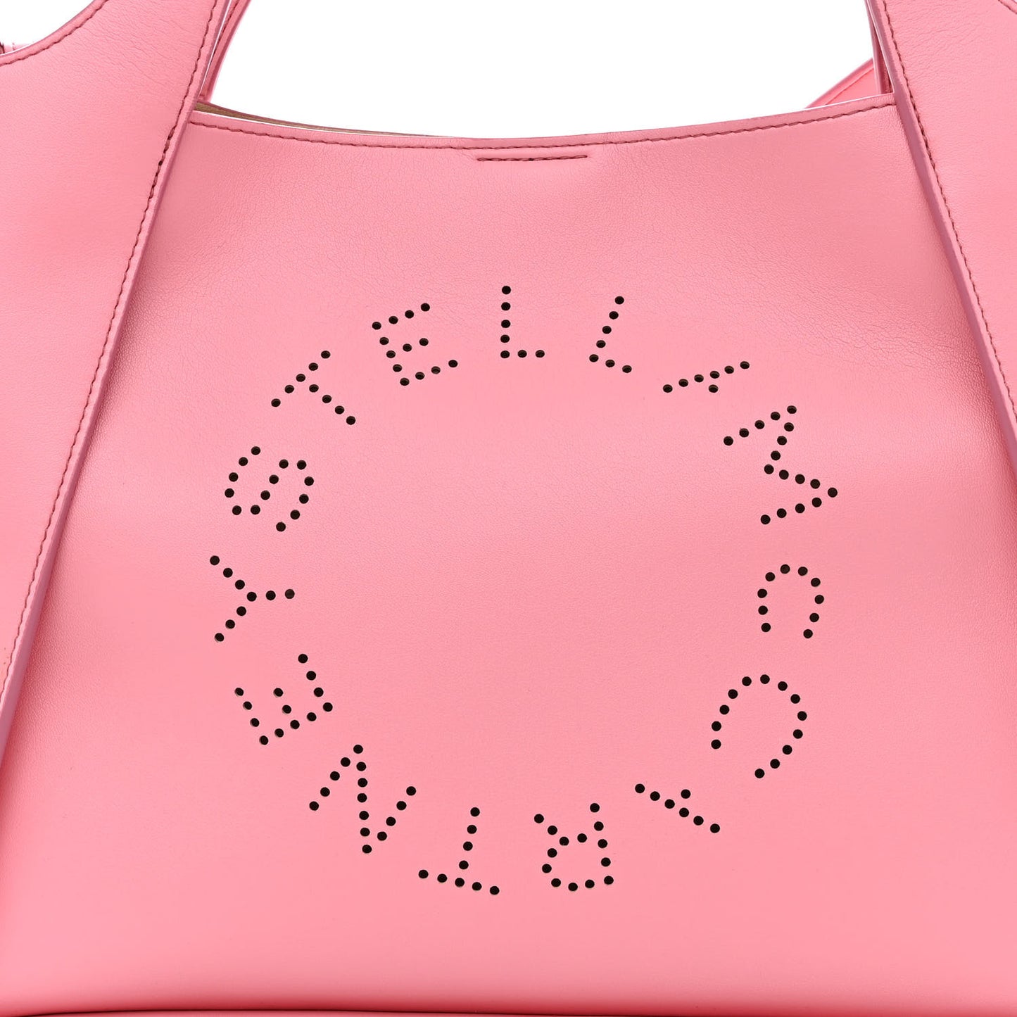 Eco Alter Nappa East West Perforated Tote Pink