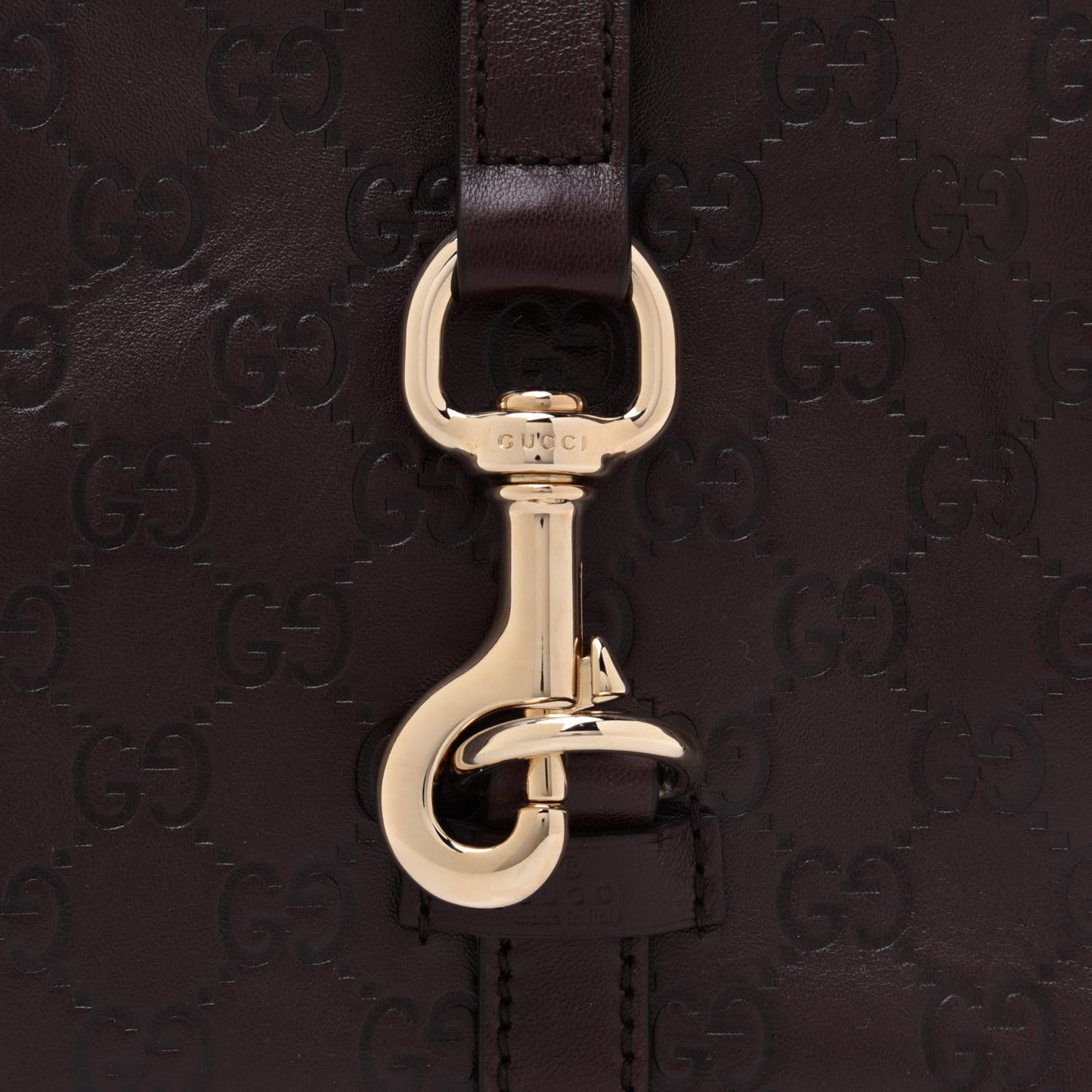 Guccissima Small Joy Shoulder Bag Brown
