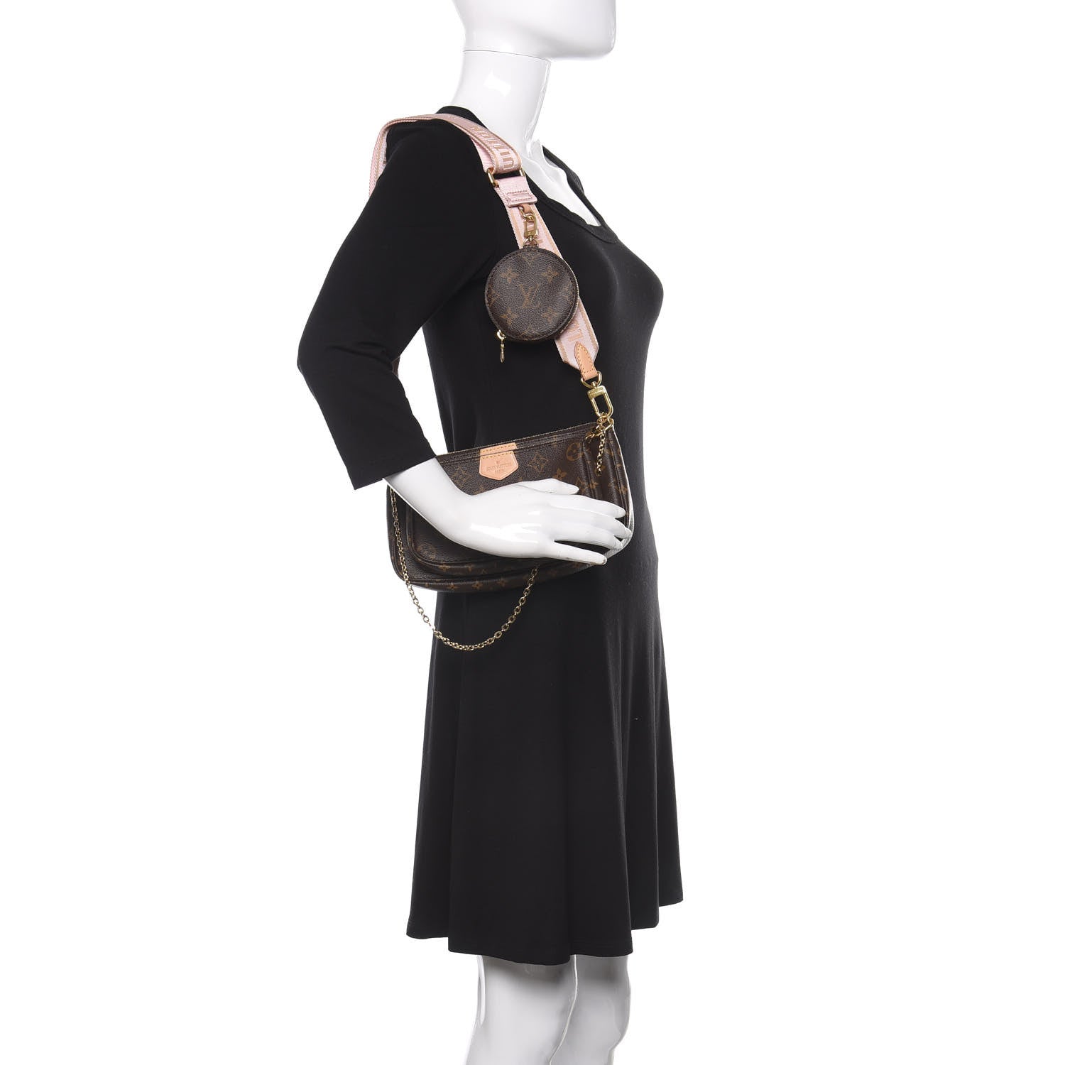 Louis Vuitton Monogram Multi Pochette Accessories Rose Clair 2 of 14