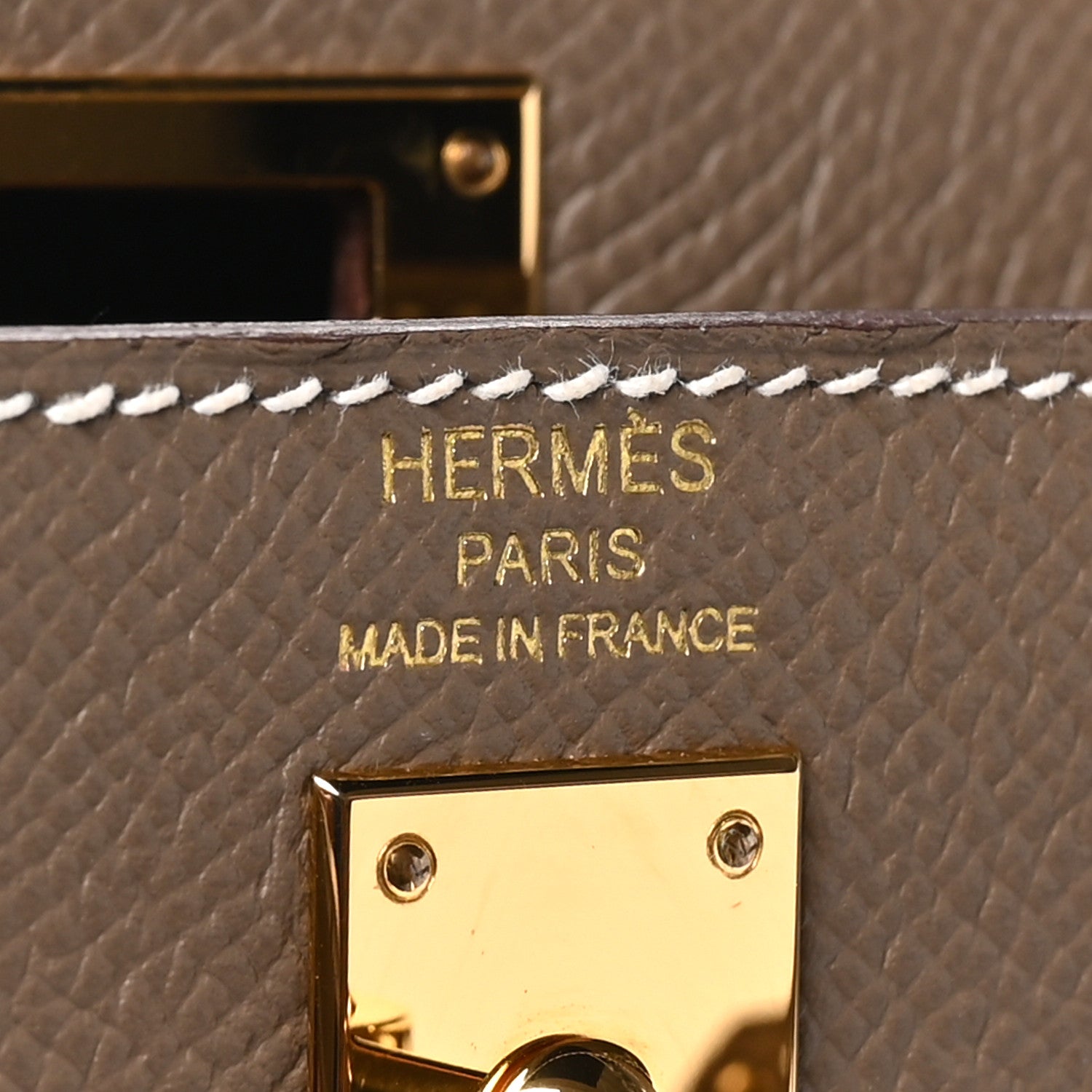 Hermes Epsom Kelly Sellier 25 Etoupe 6 of 11