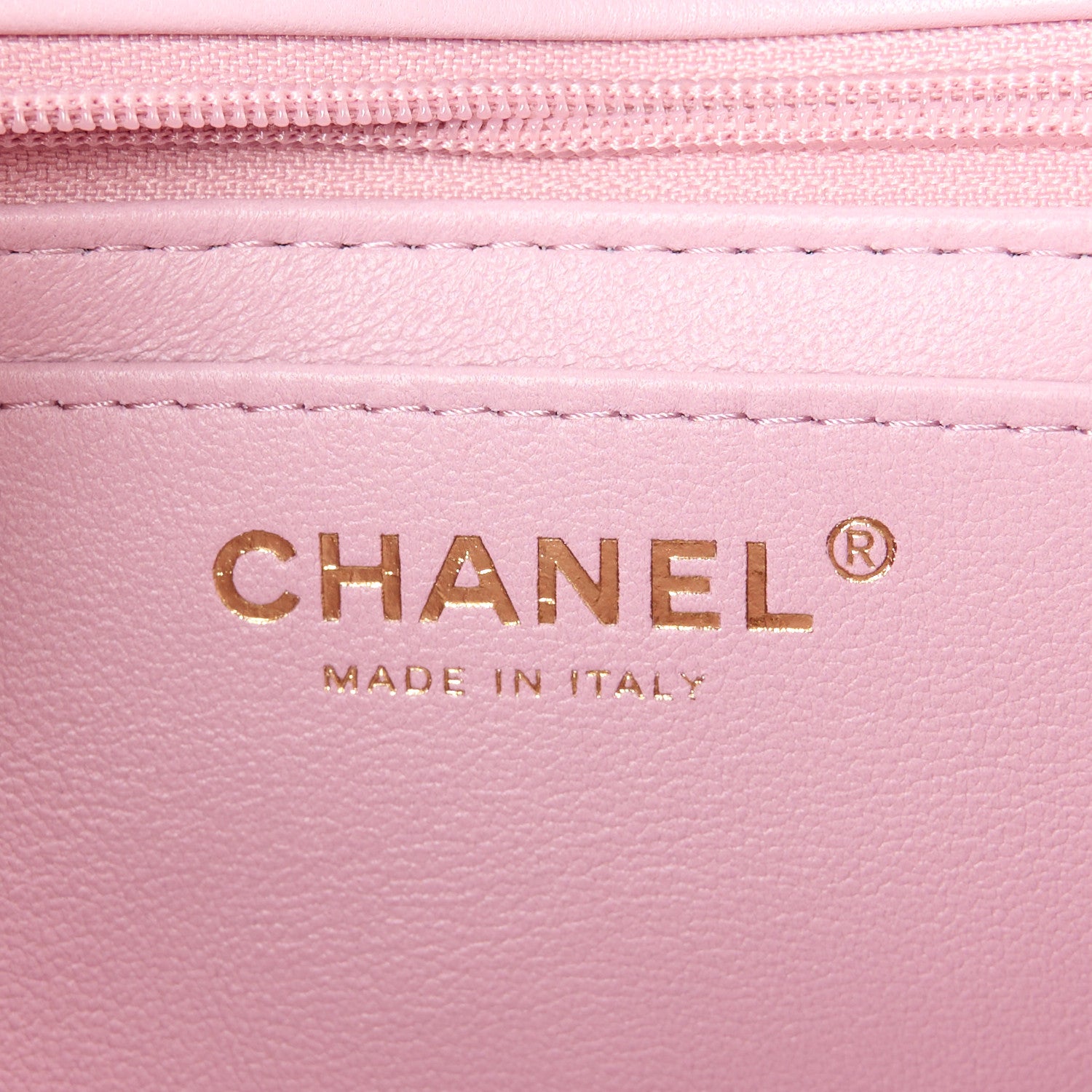 Chanel Lambskin Quilted Mini Top Handle Rectangular Flap Pink 6 of 12