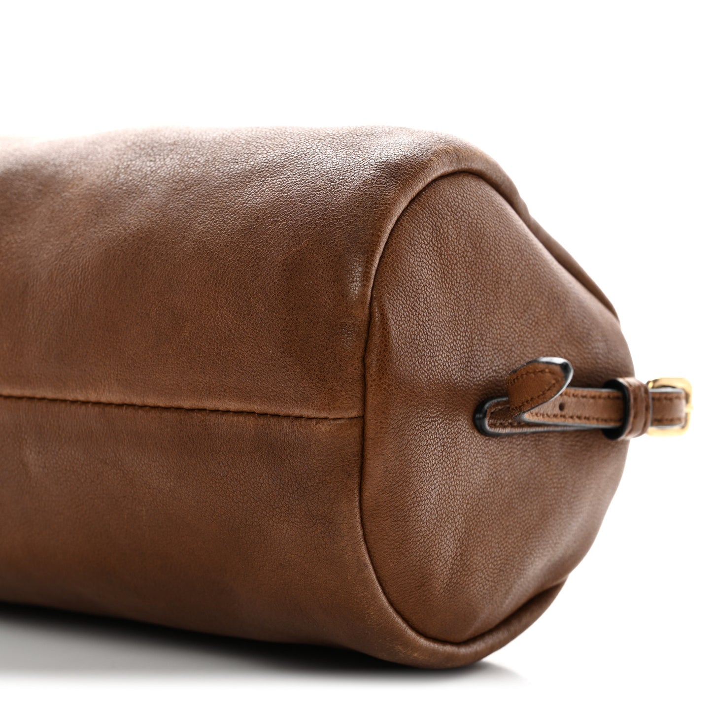 Nappa Aviator Mini Pouch Oak