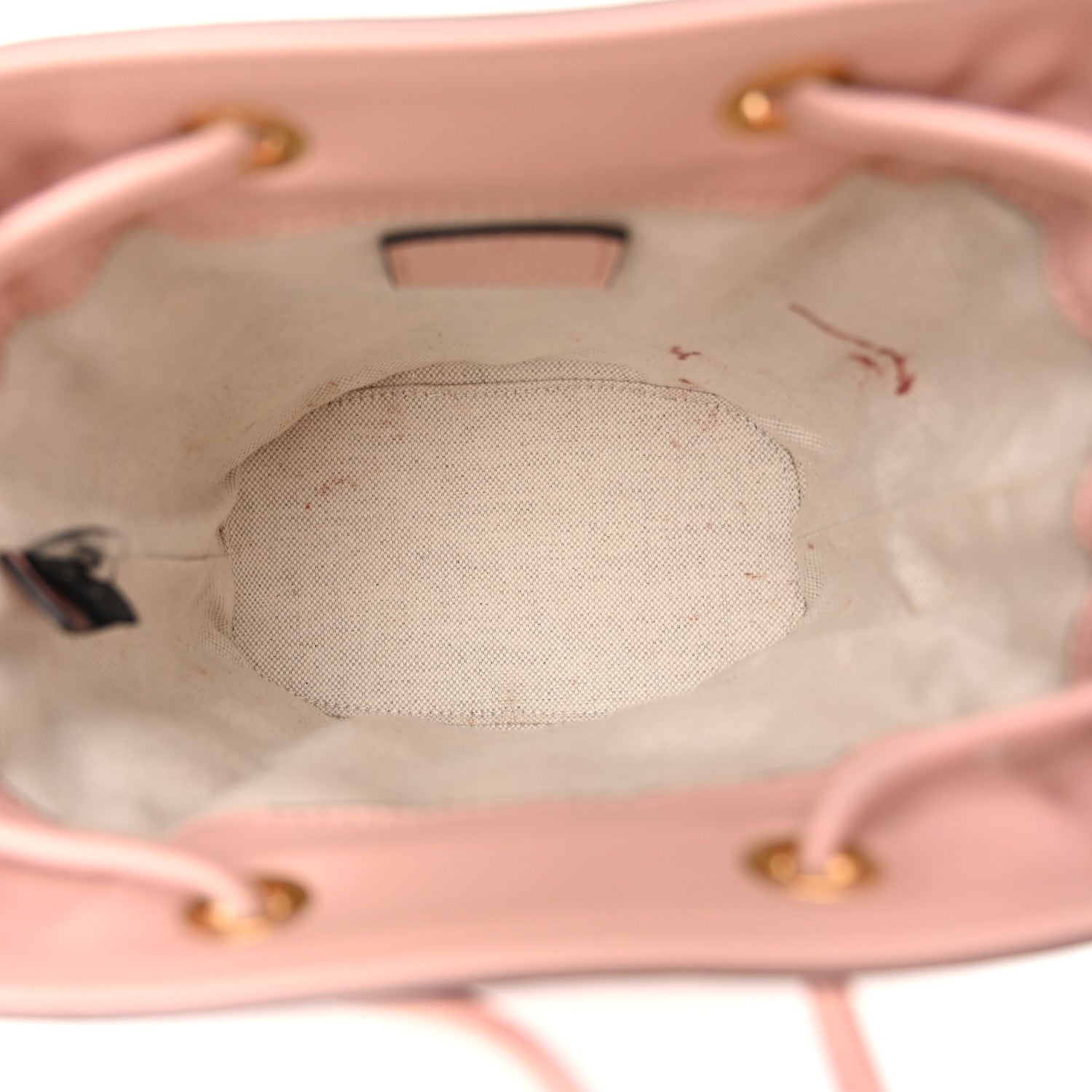 Gucci Calfskin GG Matelasse Bucket Bag Perfect Pink Natural 5 of 12