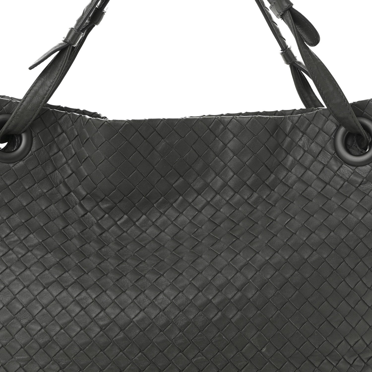 Bottega Veneta Nappa Intrecciato Medium Garda Bag Light Grey 8 of 11