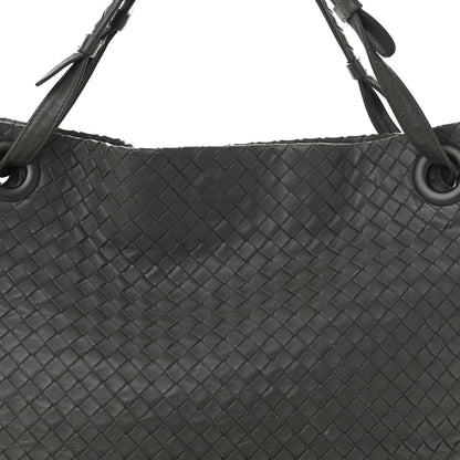 Bottega Veneta Nappa Intrecciato Medium Garda Bag Light Grey 8 of 11