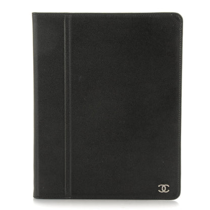 Chanel Caviar Sevruga iPad Case Black 1 of 7