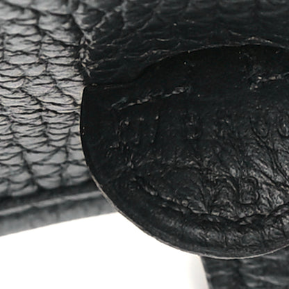 Hermes Taurillon Clemence Evelyne TPM Black 7 of 11