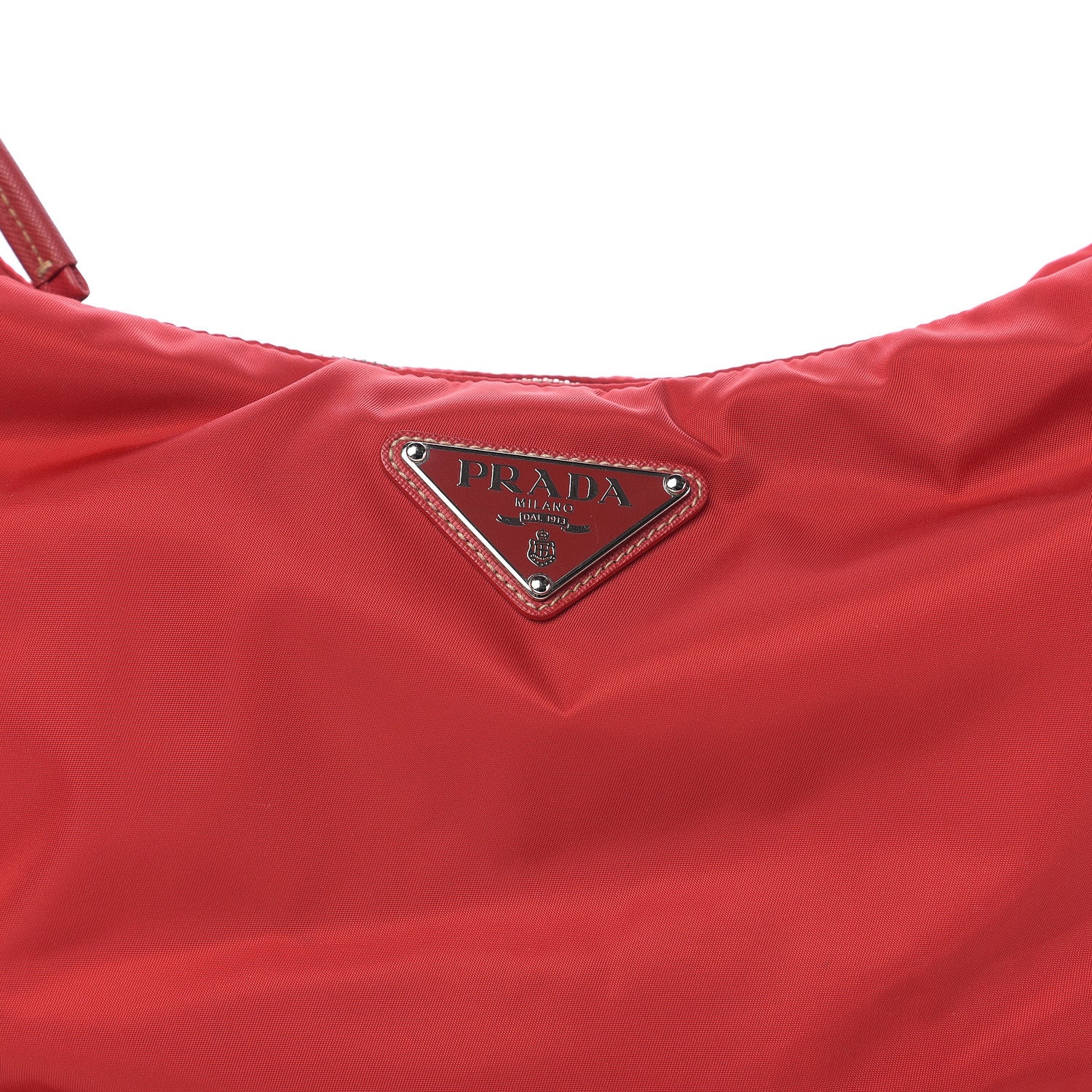 Prada Tessuto Nylon Sport Shoulder Bag Rosso 6 of 9