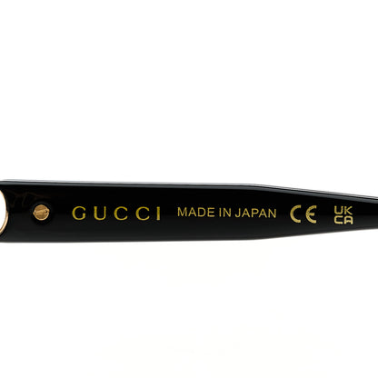 Gucci Metal Diapason Rimless Geometric Sunglasses GG1562S Black 6 of 8