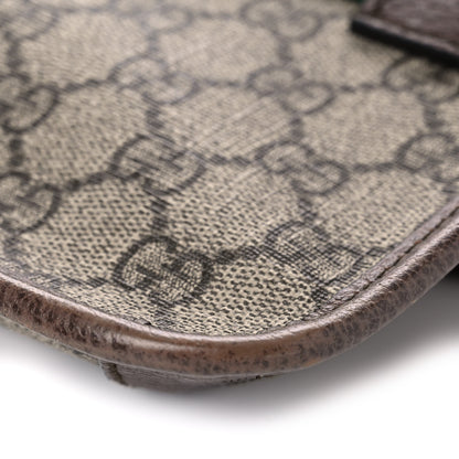 Gucci GG Supreme Monogram Neo Vintage Web Belt Bag Brown 15 of 19