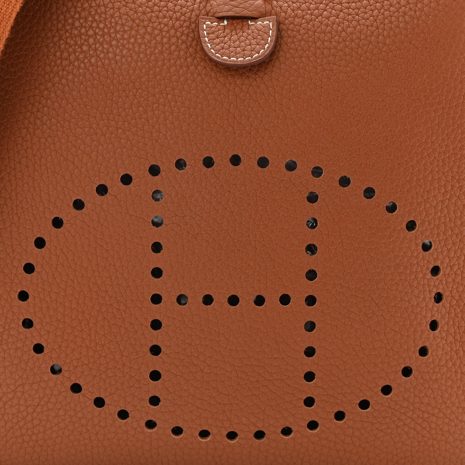 Hermes Taurillon Clemence Evelyne III PM Gold 8 of 12