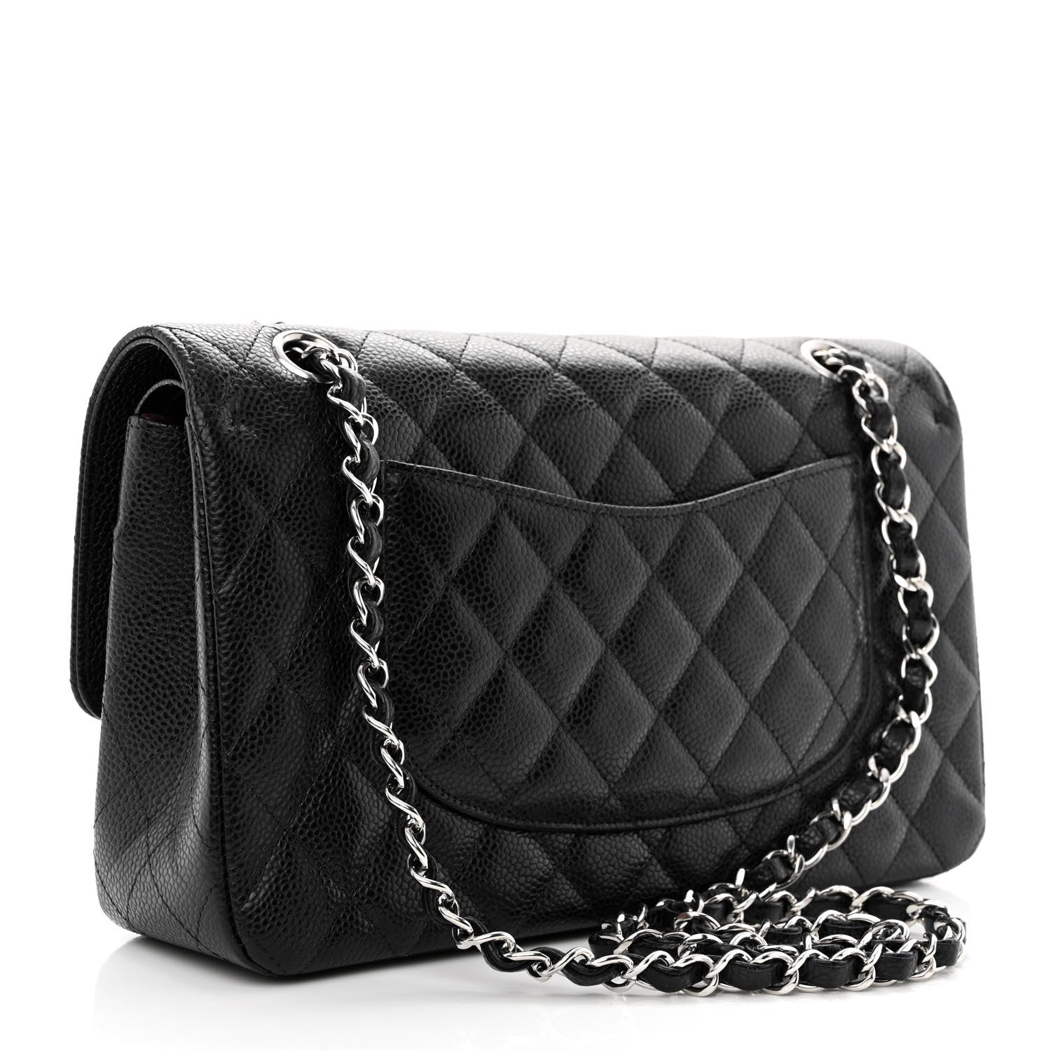 Chanel Caviar Quilted Medium Double Flap Black 3 of 11