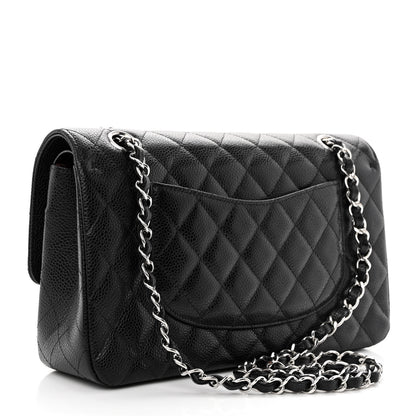 Chanel Caviar Quilted Medium Double Flap Black 3 of 11