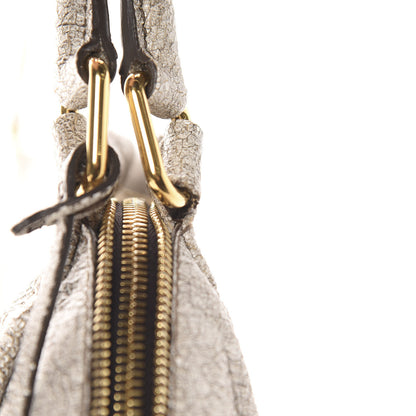 Prada Craquele Shoulder Bag Talco 9 of 12
