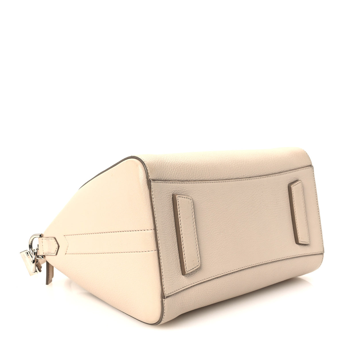 Sugar Goatskin Small Antigona Light Beige
