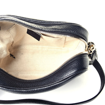 Gucci Pebbled Calfskin Small Soho Disco Bag Black 5 of 9