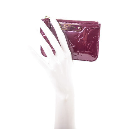 Louis Vuitton Vernis Key Pouch Violet 2 of 7