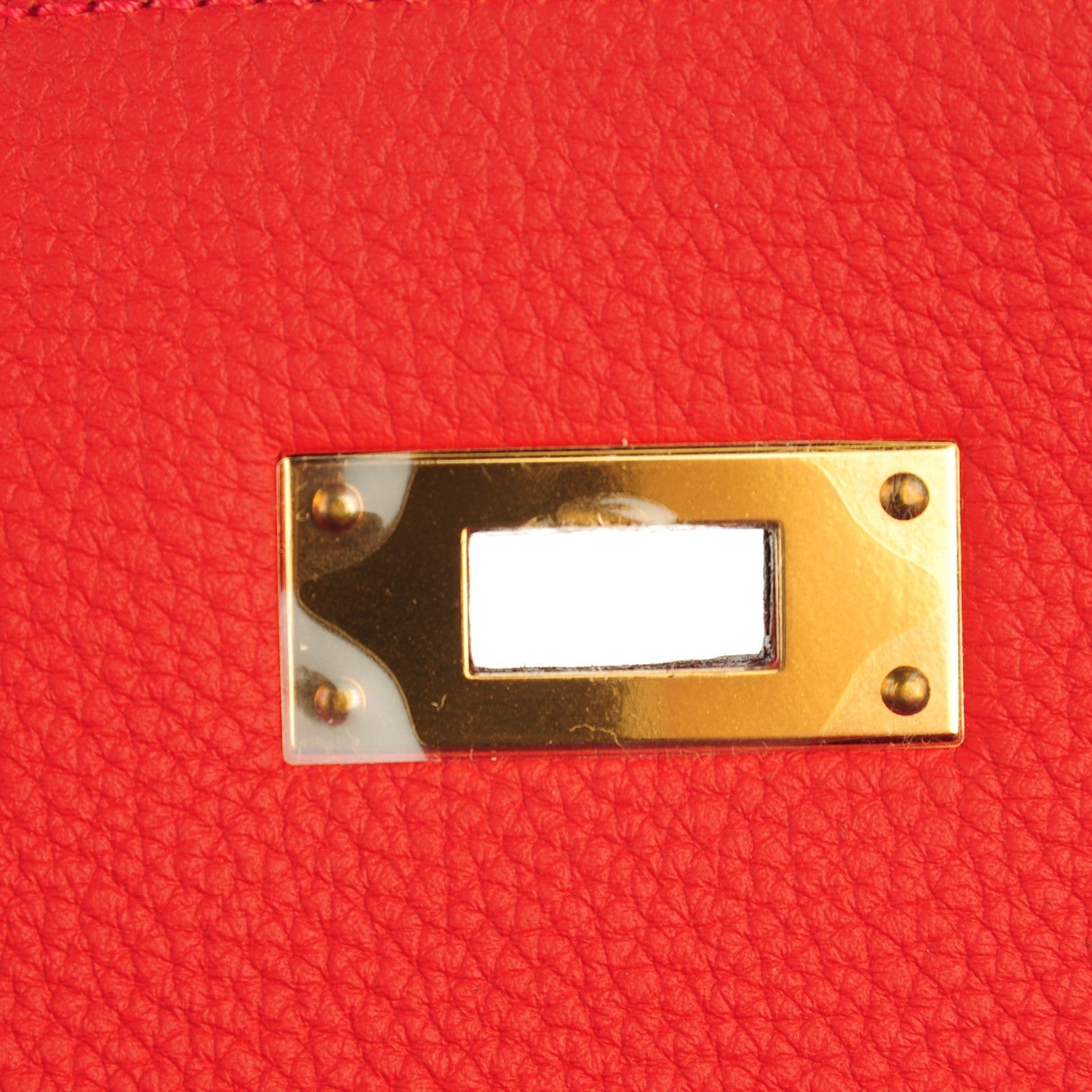 Hermes Togo Kelly Retourne 32 Geranium 13 of 19