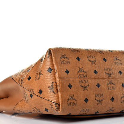 MCM Visetos Medium Klara Hobo Cognac 8 of 9