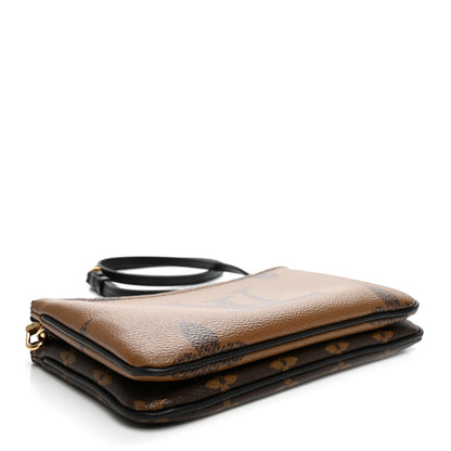 Louis Vuitton Reverse Monogram Giant Double Zip Pochette 4 of 11