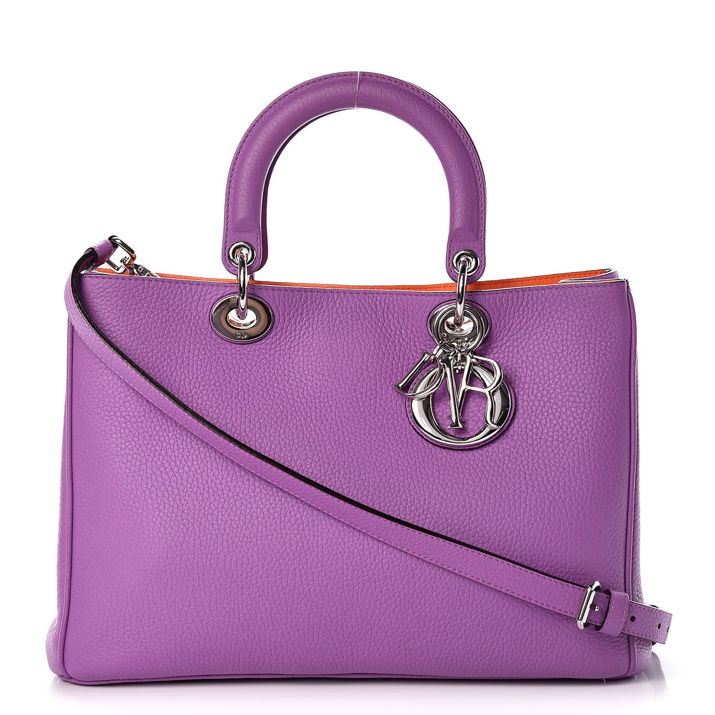 Bullcalf Medium Diorissimo Tote Parme