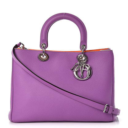 Christian Dior Bullcalf Medium Diorissimo Tote Parme 1 of 20