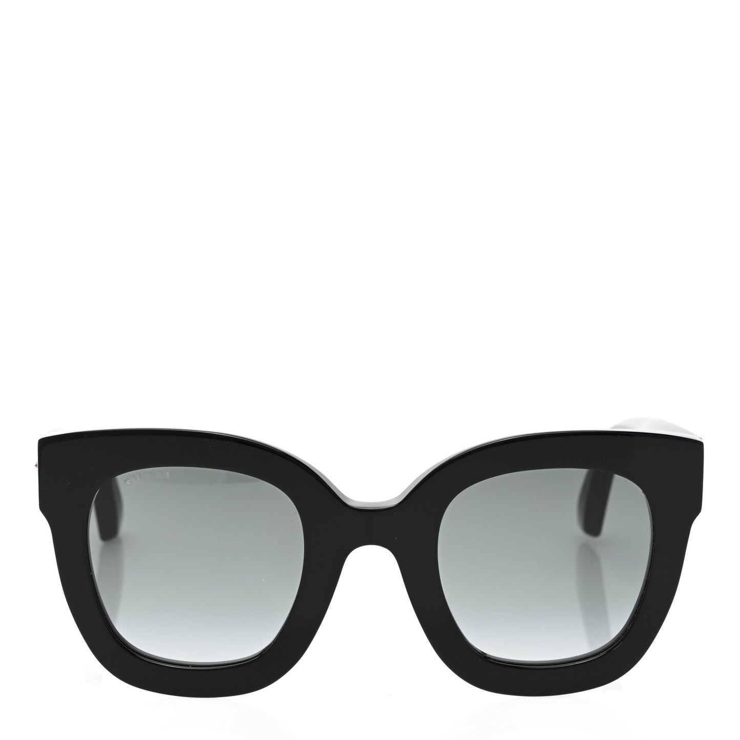 Acetate Crystal Star Round Frame Sunglasses GG0208S Black