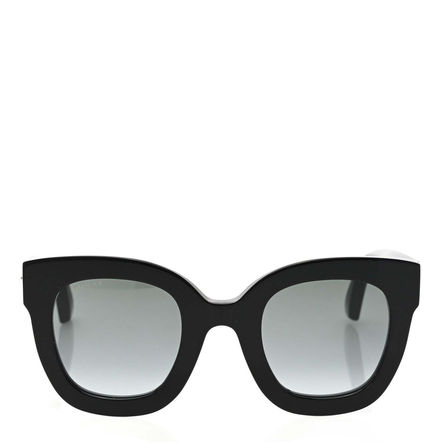 Gucci Acetate Crystal Star Round Frame Sunglasses GG0208S Black 2 of 8