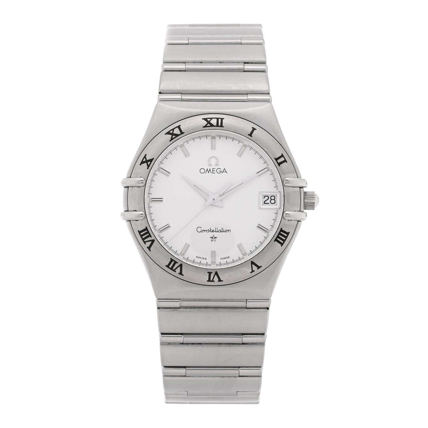tainless Steel 33mm Constellation Quartz Watch White 1512.30