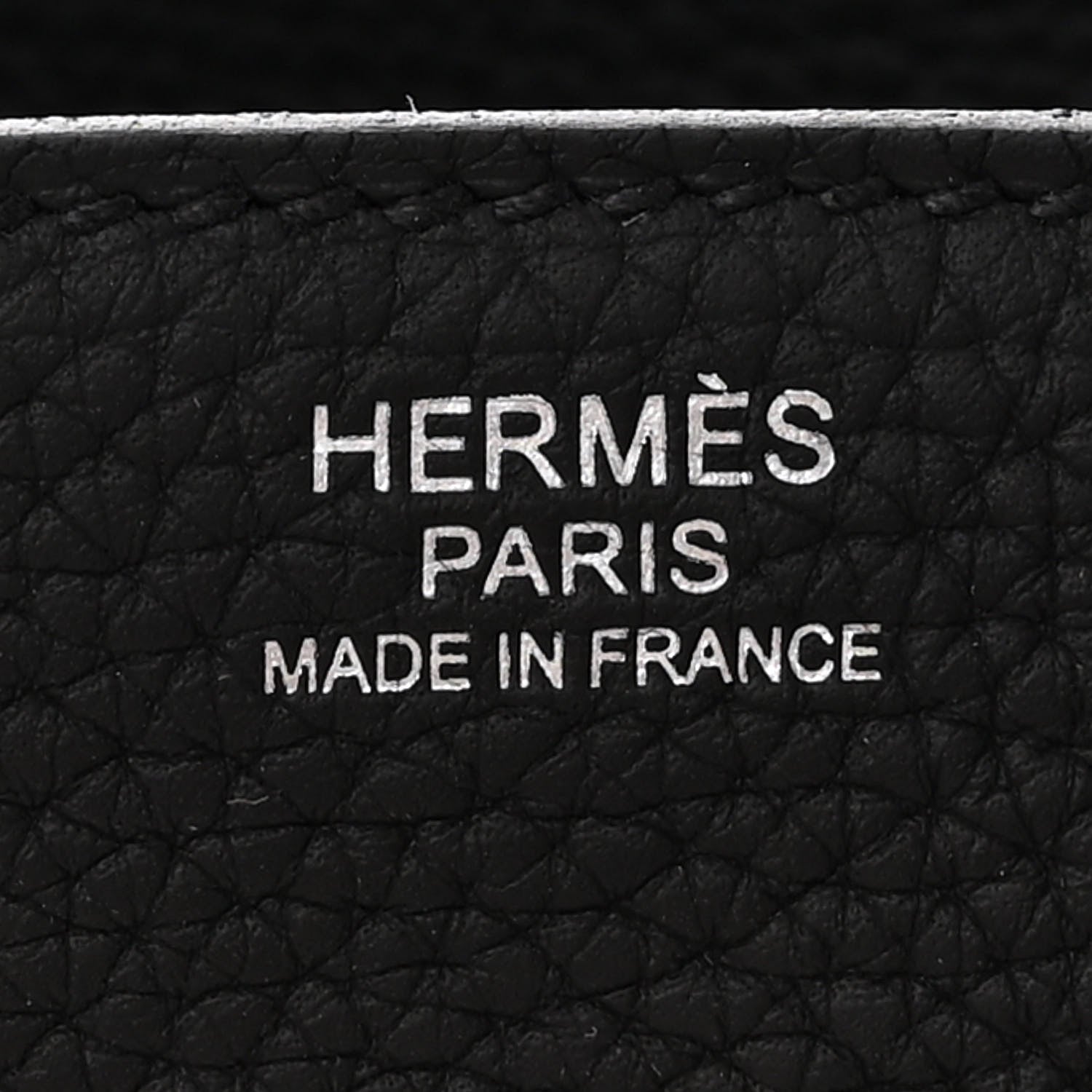 Hermes Taurillon Clemence Lindy 30 Black 6 of 10